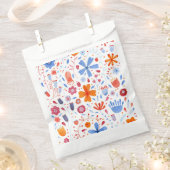 Waterverf Bloem Bedankzakje (Geknipt)