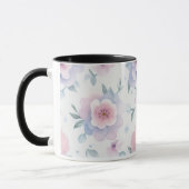 waterverf bloem bloem koffiemok mok (Links)