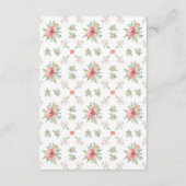 Waterverf Bloem Bruiloft Wensput Kaarten (Achterkant)