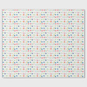 Waterverf Bloem Cadeaupapier (Vlak)