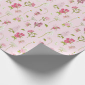 Waterverf Bloem Fee Cadeaupapier (Hoek)