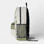 Waterverf Bloem Moeder van de Bruidegom Rugzak (Rechts)