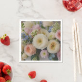 waterverf bloem papier servetten (Insitu)
