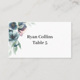 Waterverf bloem Plaats Kaarten Plaatskaartje