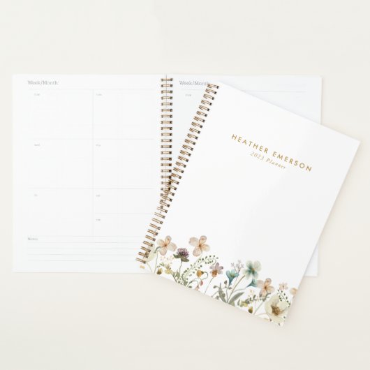 Waterverf Bloem Planner (Display)