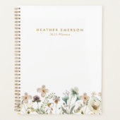 Waterverf Bloem Planner (Voorkant)