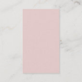 waterverf bloem roze qr code rsvp bruiloft informatiekaartje (Achterkant)