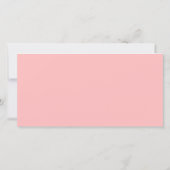 Waterverf Bloem Roze Rozen Gouden Certificaat (Achterkant)