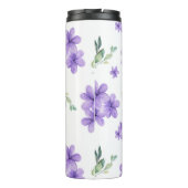 Waterverf Bloem Thermische Tumbler Thermosbeker (Achterkant)