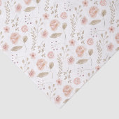 Waterverf Bloem Tissuepapier (Detail)