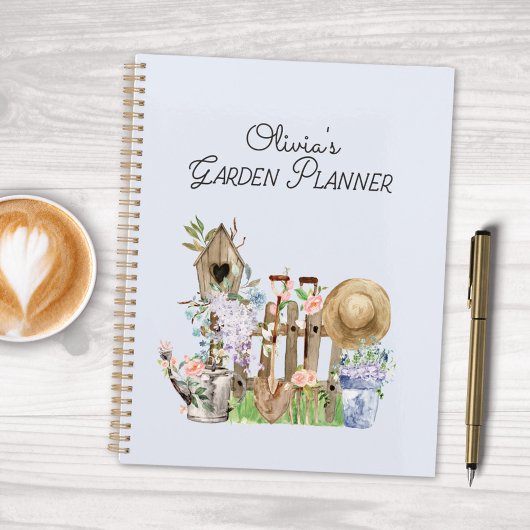 Waterverf Bloem Tuingereedschap Tuin  Planner