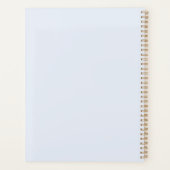 Waterverf Bloem Tuingereedschap Tuin  Planner (Achterkant)