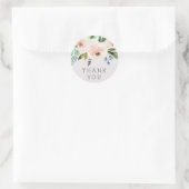 Waterverf Bloem Vrijgezellenfeest Favor Sticker (Tas)