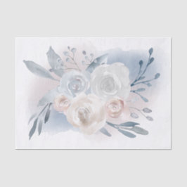 waterverf bloemboeket tissuepapier