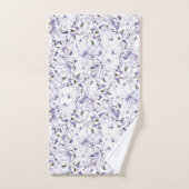 Waterverf bloemboeket van hydrangeas. bad handdoek (Handdoek)