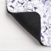 Waterverf bloemboeket van hydrangeas. muismat (Hoek)