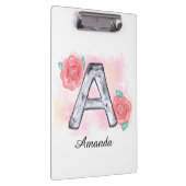 Waterverf Bloembrief A Klembord (Rechts)