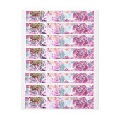 Waterverf bloemen 19 (Vel)