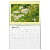 Waterverf Bloemen 2026 Kalender (Mar 2026)