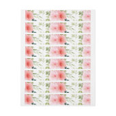 Waterverf bloemen 23 (Vel)