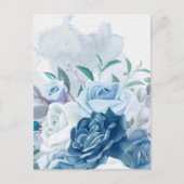 Waterverf bloemen 8 briefkaart (Voorkant)