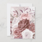 Waterverf bloemen 9 notitiekaartje (Achterkant)