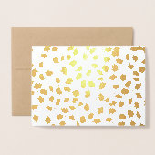 Waterverf Bloemen Aangepaste Verjaardag/All-Occasi Folie Kaarten (Met envelop)