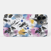 Waterverf Bloemen Abstract Patroon (13) Case-Mate iPhone Case (Achterkant (horizontaal))