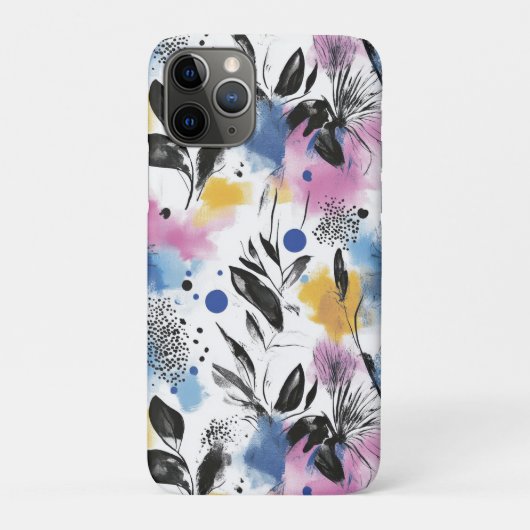 Waterverf Bloemen Abstract Patroon (13) Case-Mate iPhone Case (Achterkant)