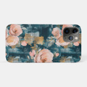 Waterverf Bloemen Abstract Patroon (3) Case-Mate iPhone Case (Achterkant (horizontaal))