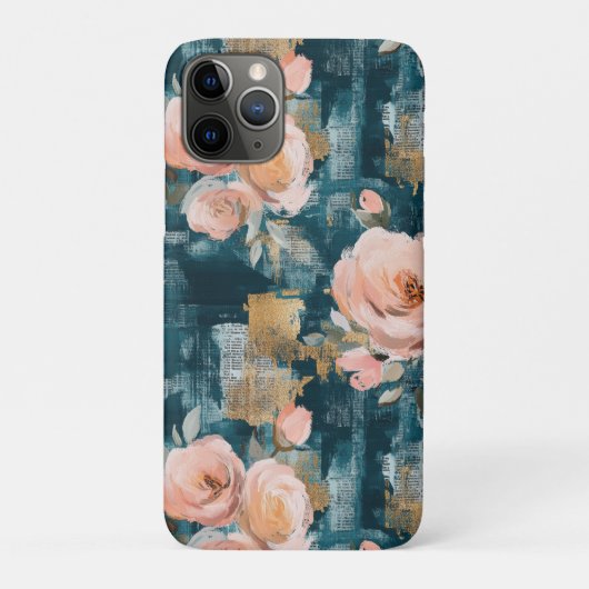 Waterverf Bloemen Abstract Patroon (3) Case-Mate iPhone Case (Achterkant)