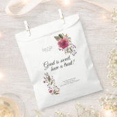 Waterverf Bloemen Afstuderen Snoep Favor Bag Bedankzakje (Geknipt)