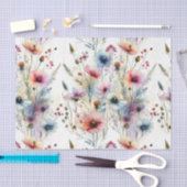 Waterverf Bloemen Alcoholinkt Bloemen Tissuepapier (Craft)