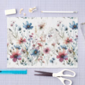 Waterverf Bloemen Alcoholinkt Bloemen Tissuepapier (Craft)