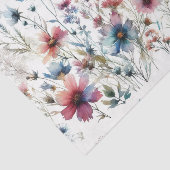 Waterverf Bloemen Alcoholinkt Bloemen Tissuepapier (Detail)