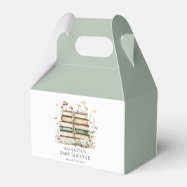 Waterverf Bloemen Baby shower Favoriet Box Bedankdoosjes