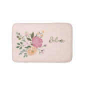 Waterverf bloemen badmat (Voorkant)