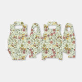 Waterverf Bloemen Bijen Elegant Modern Bedankdoosjes (Uitgevouwen)