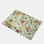 Waterverf Bloemen Bijen Elegant Modern Deurmat (Schuin)