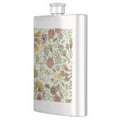 Waterverf Bloemen Bijen Elegant Modern Flacon (Links)