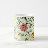 Waterverf Bloemen Bijen Elegant Modern Koffiemok (Center)