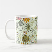 Waterverf Bloemen Bijen Elegant Modern Koffiemok (Links)