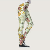 Waterverf Bloemen Bijen Elegant Modern Leggings (Rechts)