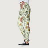 Waterverf Bloemen Bijen Elegant Modern Leggings (Links)