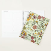 Waterverf Bloemen Bijen Elegant Modern Planner (Display)