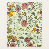 Waterverf Bloemen Bijen Elegant Modern Planner (Voorkant)