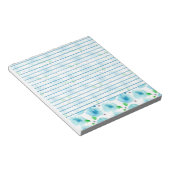 Waterverf bloemen bloemen notitieblok (Schuin)