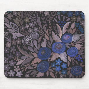 Waterverf bloemen bloemen roos bruin muismat