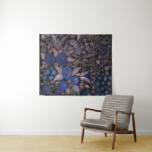 Waterverf bloemen bloemen roos bruin wandkleed (In Situ (horizontaal))