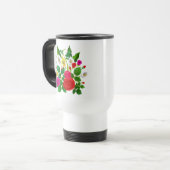 Waterverf Bloemen Boeket-47149 Reisbeker (Voorkant links)